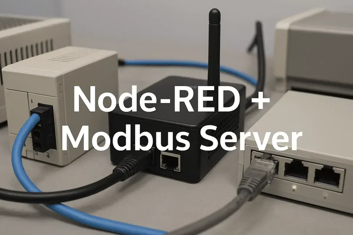使用 Node-RED + Modbus Server 快速搭建协议网关