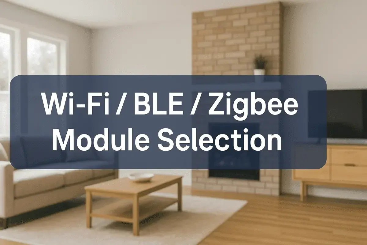 Tuya 模组选型与硬件开发指南：WiFi、BLE、Zigbee 模块对比与应用
