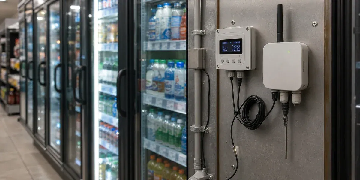 商用冷柜智能温控器怎么选：ZigBee 组网还是 Wi-Fi 直连