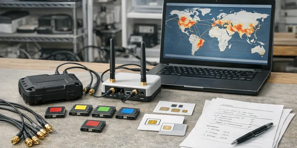 LTE-M、NB-IoT、Cat-1 bis：海外部署时应该如何选