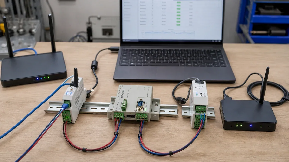 Wi-Fi and ZigBee serial converter field choice
