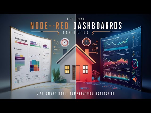 Node-RED智能家居可视化数据看板