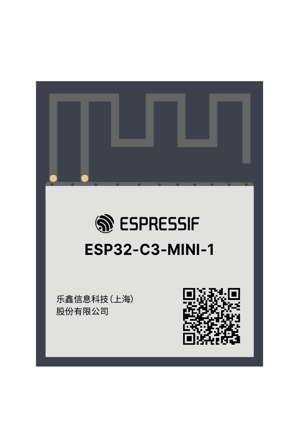 ESP32-C3-MINI-1 乐鑫官方模组产品图