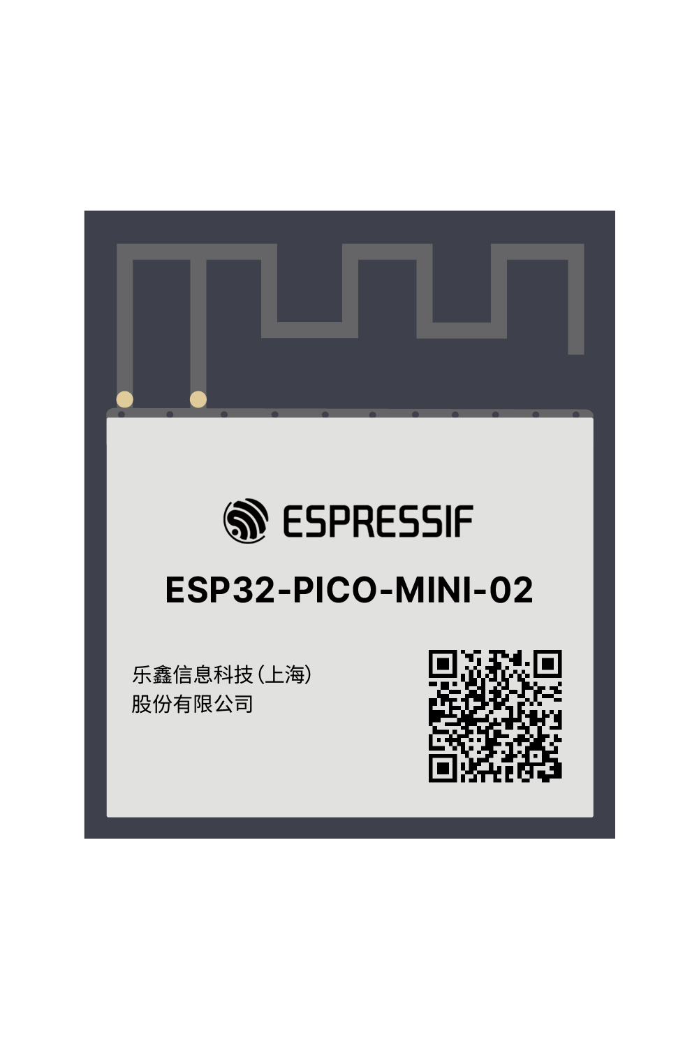 ESP32-PICO-MINI-02 乐鑫官方模组产品图