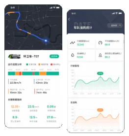 智慧车辆追踪管理App