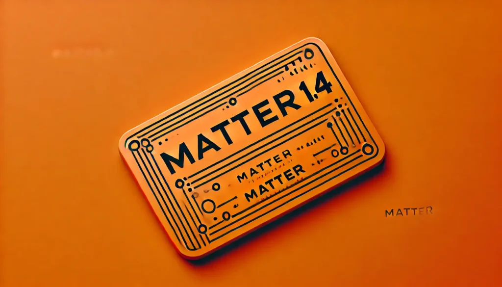 Matter 1.4新发布