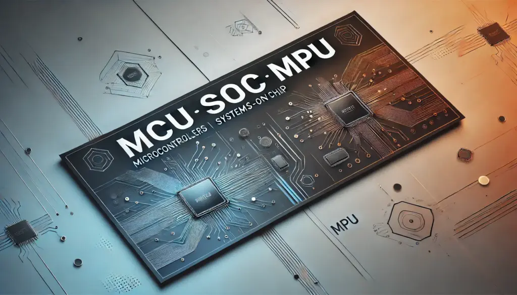 MCU SoC MPU