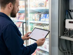 freezer temperature controller remote monitoring alerts